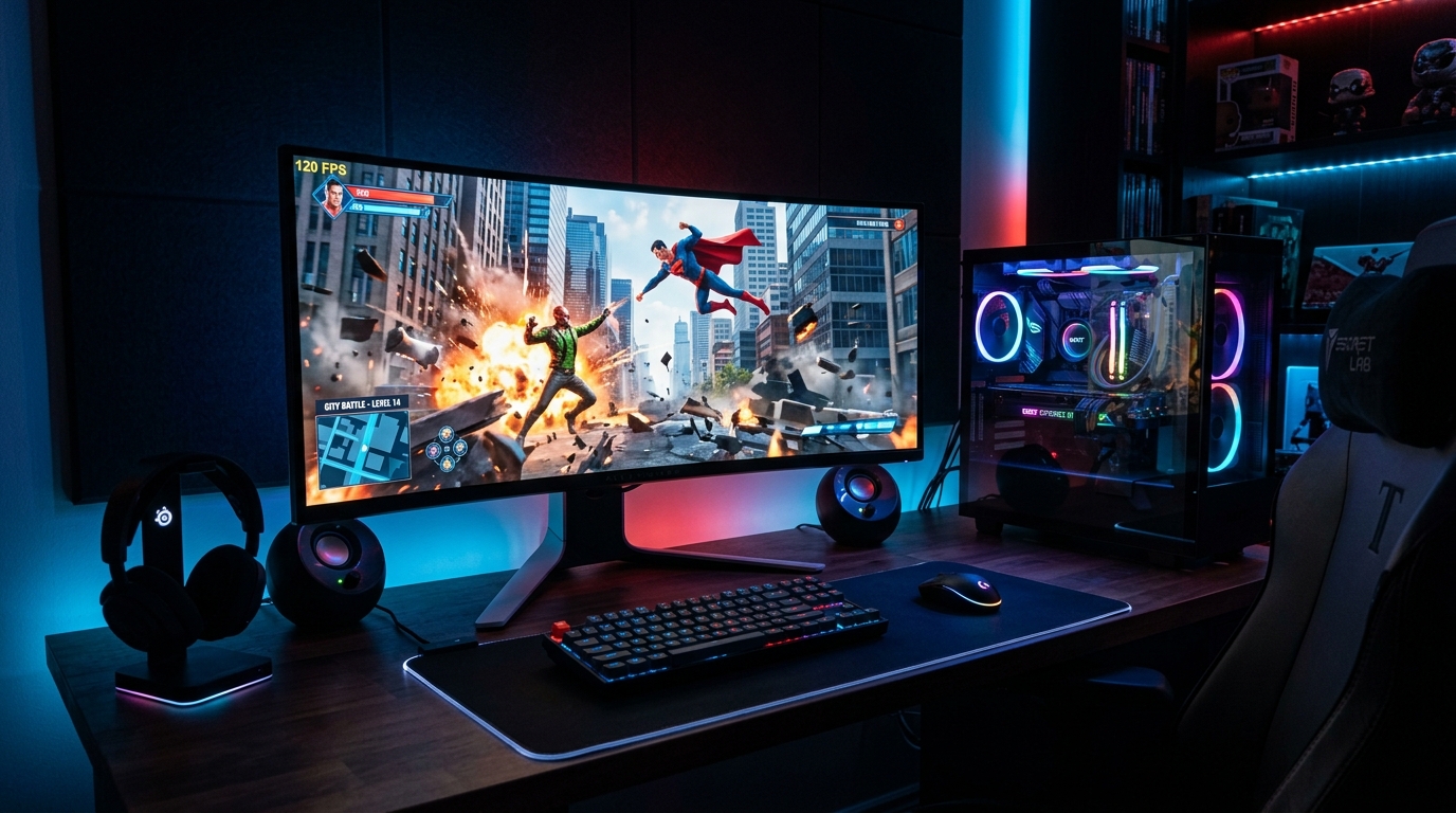 PC 120 FPS Battlestation